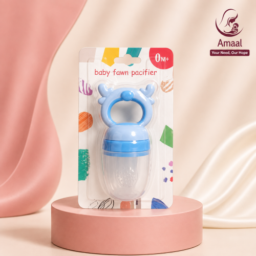 Baby Fawn Pacifier – Silicone Fruit &amp;amp;amp; Food Feeder 0M+