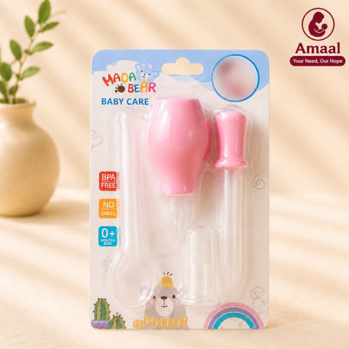 Mada Bear Baby Care Set – Nasal Aspirator &amp;amp; Baby Hygiene Kit