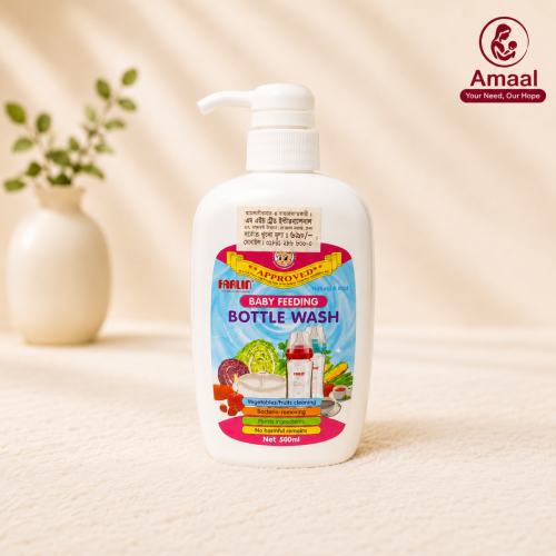 Farlin Baby Feeding Bottle Wash – Natural &amp;amp; Mild, 500ml