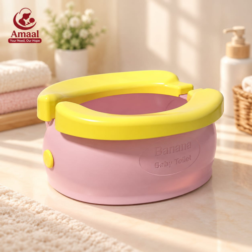 LittleCare Baby Potty Training Seat with Safety Handles &amp; Comfortable Support