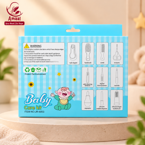 Baby Care Kit – 10-Piece Grooming &amp; Hygiene Set