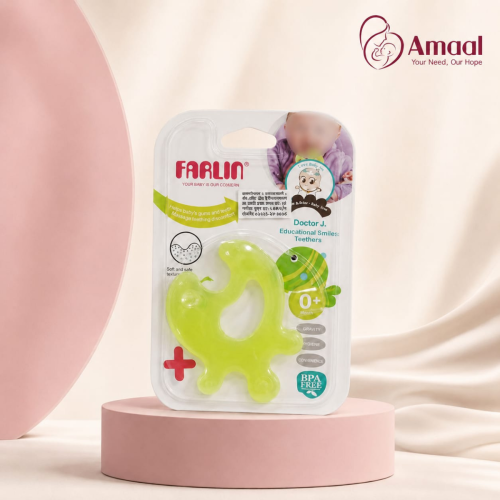 Farlin Doctor J Educational Smiles Teether – 0+ Month