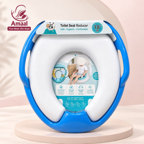 LittleCare Kids Toilet Seat Trainer with Comfortable Support Handles