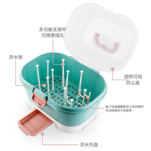 Baby Feeding Bottle and Accessories Sterilizer Storage Box