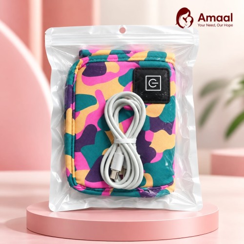 Portable USB Baby Bottle Warmer Bag