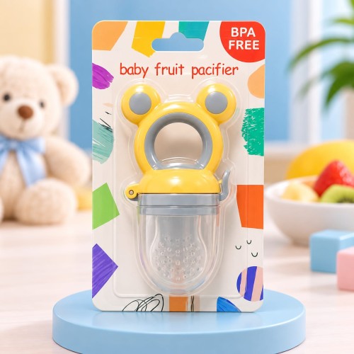 Baby Fruit Pacifier Feeder – BPA Free Silicone Food Feeder