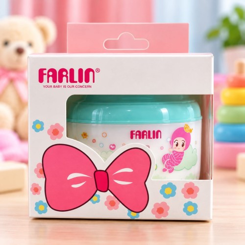 Farlin Baby Powder Puff with Case