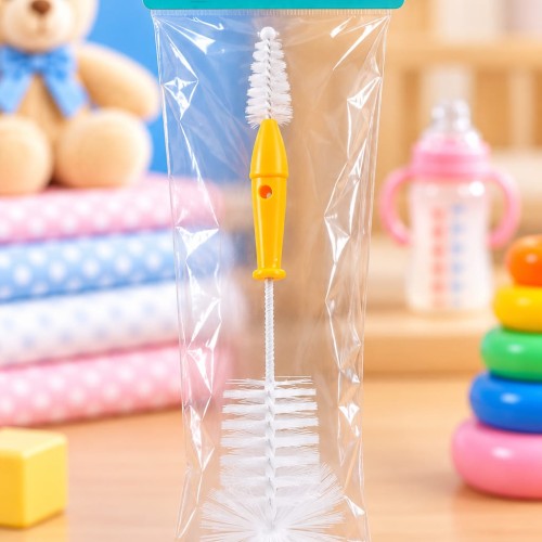 PUR Baby Bottle and Nipple Brush – 2-in-1 Cleaning Brush