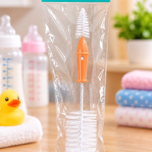 PUR Baby Bottle and Nipple Brush – 2-in-1 Cleaning Brush