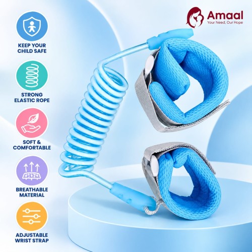 Child Anti-Lost Wrist Link – Adjustable Safety Wrist Leash
