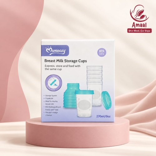 Momeasy Breast Milk Storage Cups 270ml / 9oz – BPA Free