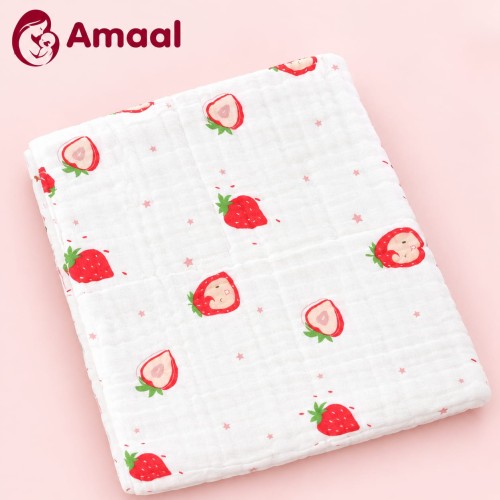 6 Layer Muslin Cotton Swaddle-size 42/42 inci