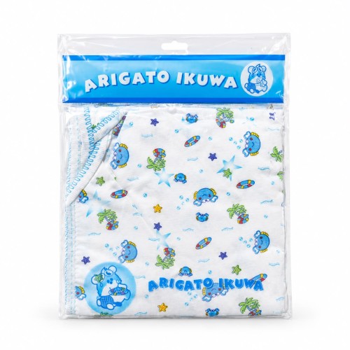Arigato Ikuwa Baby Cotton Hooded Blanket