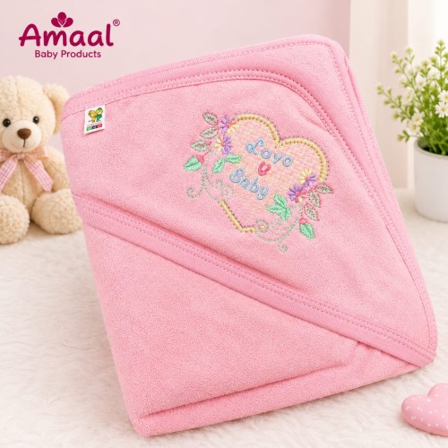 Newborn Baby Hooded Towel-cap towel