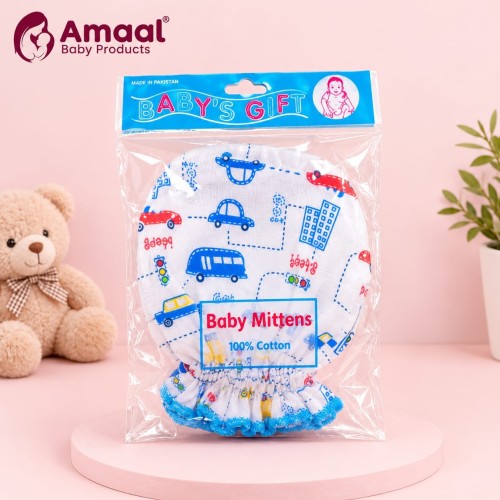Baby's Gift Newborn Baby Mittens – 100% Cotton