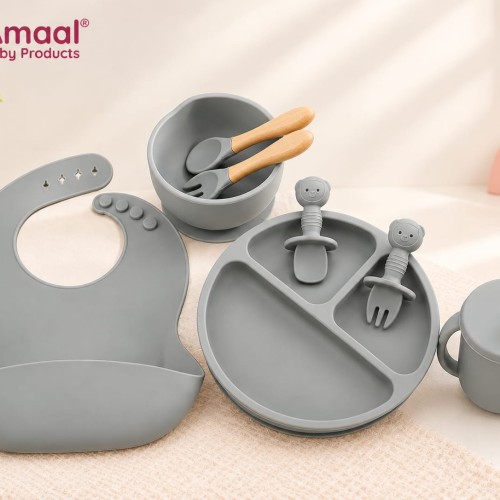 Baby Silicone Feeding Set