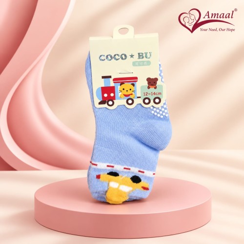 Baby Anti-Slip Socks – Soft Cotton Grip Socks for Infants