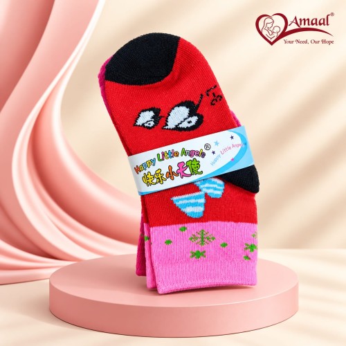 Baby Cartoon Print Socks – Soft and Comfortable Kids Foot Socks