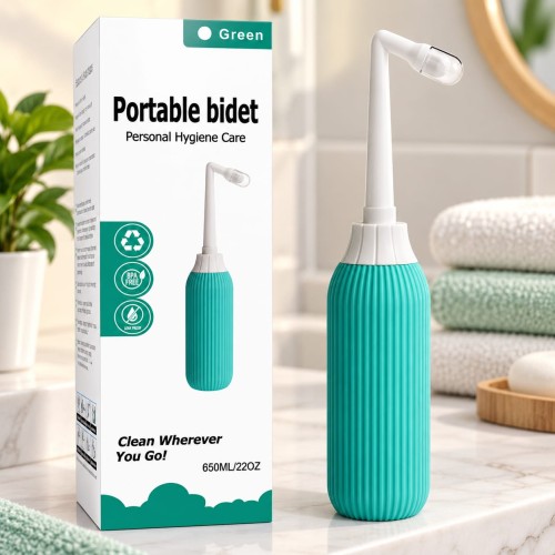 Portable Bidet Bottle 650ml – Personal Hygiene Care Travel Bidet
