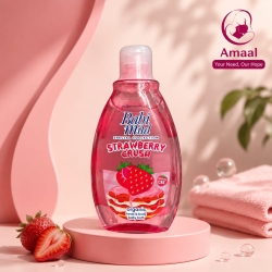 Babi Mild Strawberry Crush Organic Head &amp;amp; Body Baby Bath