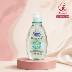 Babi Mild Bioganik Ceramide Organic Natural Head &amp;amp;amp;amp;amp;amp;amp;amp;amp;amp; Body Baby Bath