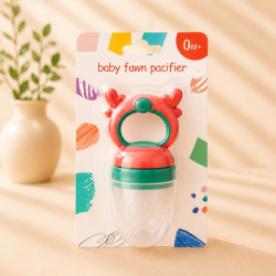 Baby Fawn Pacifier – Silicone Fruit &amp;amp;amp; Food Feeder 0M+