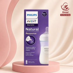 Philips Avent Natural Response Baby Feeding Bottle PP 260ml 1+m