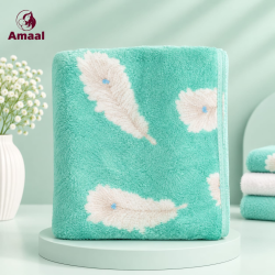 Kashful Printed Microfiber Absorbent Shower Bathing Towel
