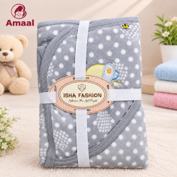 Baby cap towel Soft Flannel Blanket