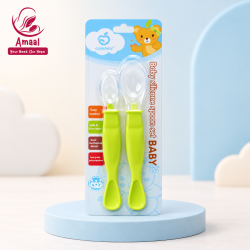 Baby Silicone Feeding Spoon 2 pcs
