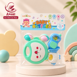 Baby Rattles Set – Colorful Sensory Musical Toys
