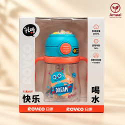 Rovco Tritan Straw Water Cup 260ml- 6m+
