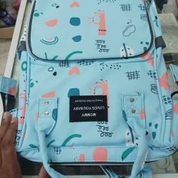 Cushion Series Floral Maternity and Baby Diaper Backpack
