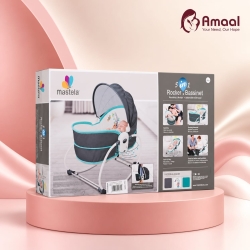 Mastela 5 in 1 Baby Rocker Bassinet – Multi Function Newborn Sleeping Cradle