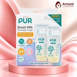 PUR Breast Milk Storage Bags 24pcs