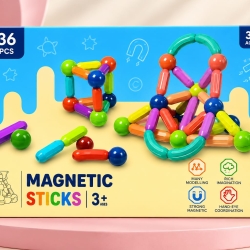 Magnetic Sticks Building Toy Set – 3+ Years