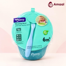 Momeasy Weaning Bowl with Heat Sensing Spoon – BPA Free, 6M+