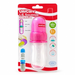 UniCare Lil Squeeze Silicone Feeder Bottle (BPA Free)