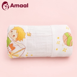 Single Layer Muslin Baby Swaddle – Soft Newborn Baby Wrapping Cloth