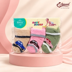 Baby Socks Set – (3 Pairs)