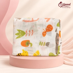 Single Layer Muslin Baby Swaddle