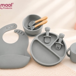 Baby Silicone Feeding Set