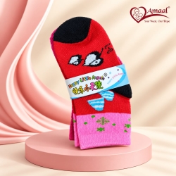 Baby Cartoon Print Socks – Soft and Comfortable Kids Foot Socks